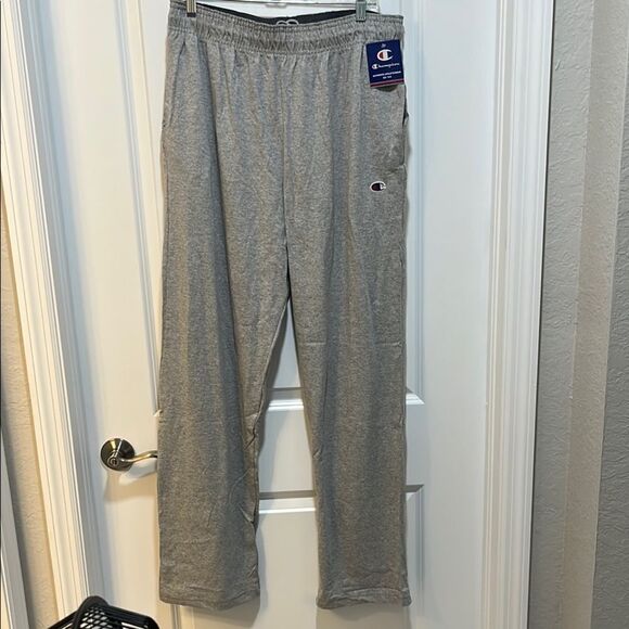 Champion Gray Lounge Pants Pockets Comfortable - Picture 1 of 10